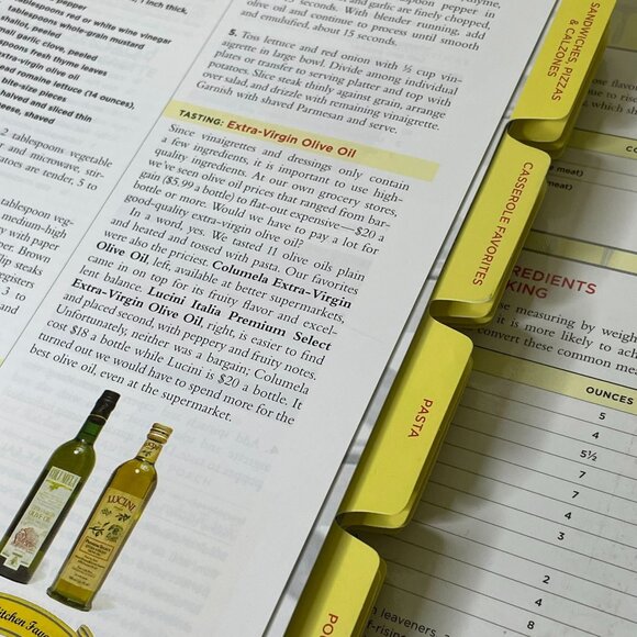 Americas Test Kitchen Quick Family Cookbook Ring Binder 2012 Indexed u - Picture 7 of 8